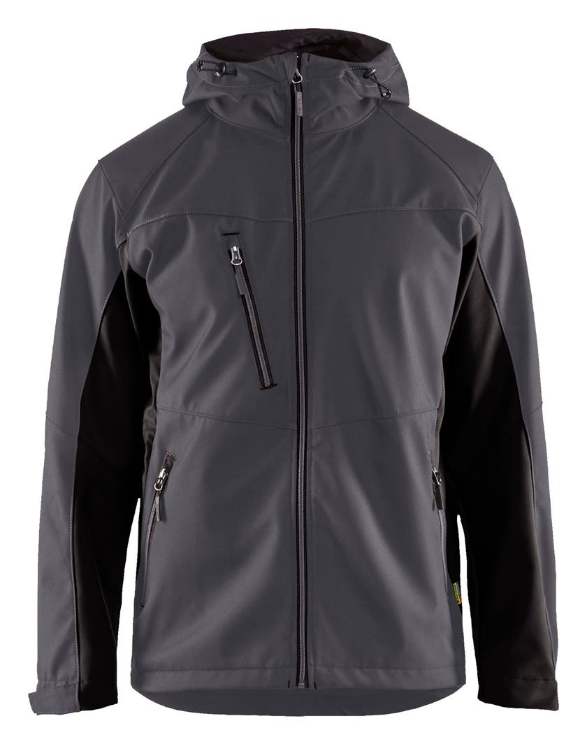 JACKA 47532516 GRÅ/SVART 3XL