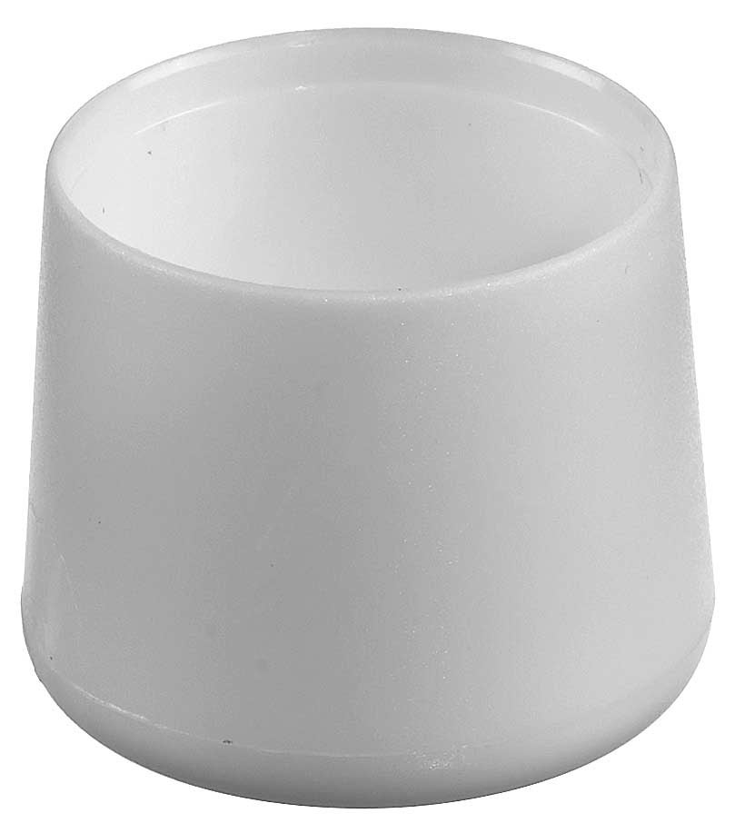 RÖRSKYDD PLAST RUND 19MM VIT