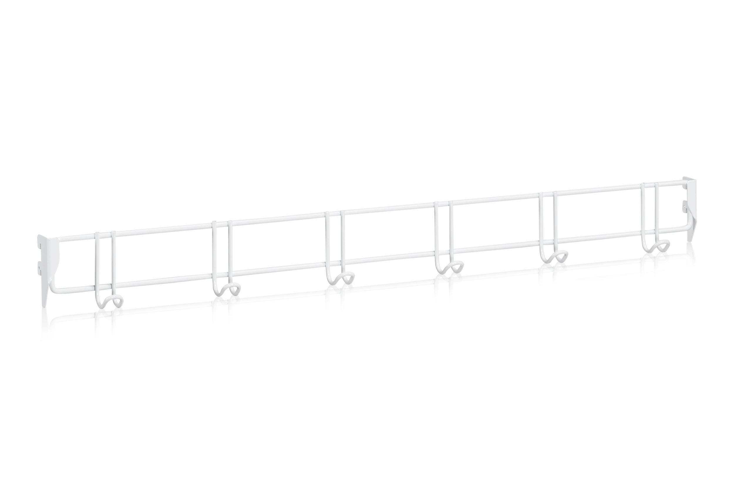 KLÄDKROKLIST 900 MM 6 KROKAR V IT