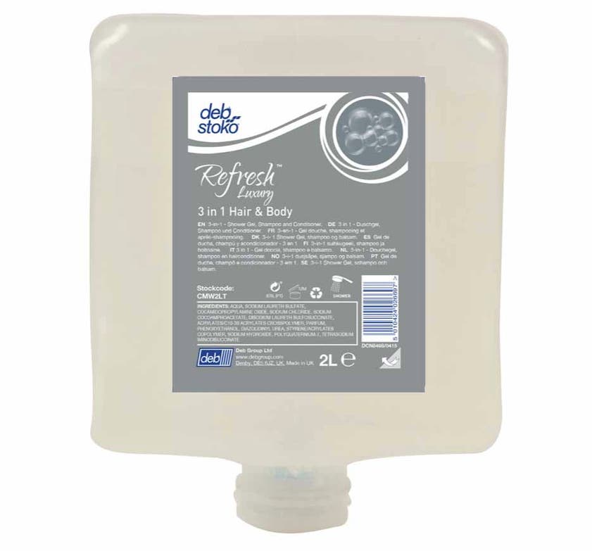 DUSCHTVÅL REFRESH HAIR&BODY 2L 3 IN 1