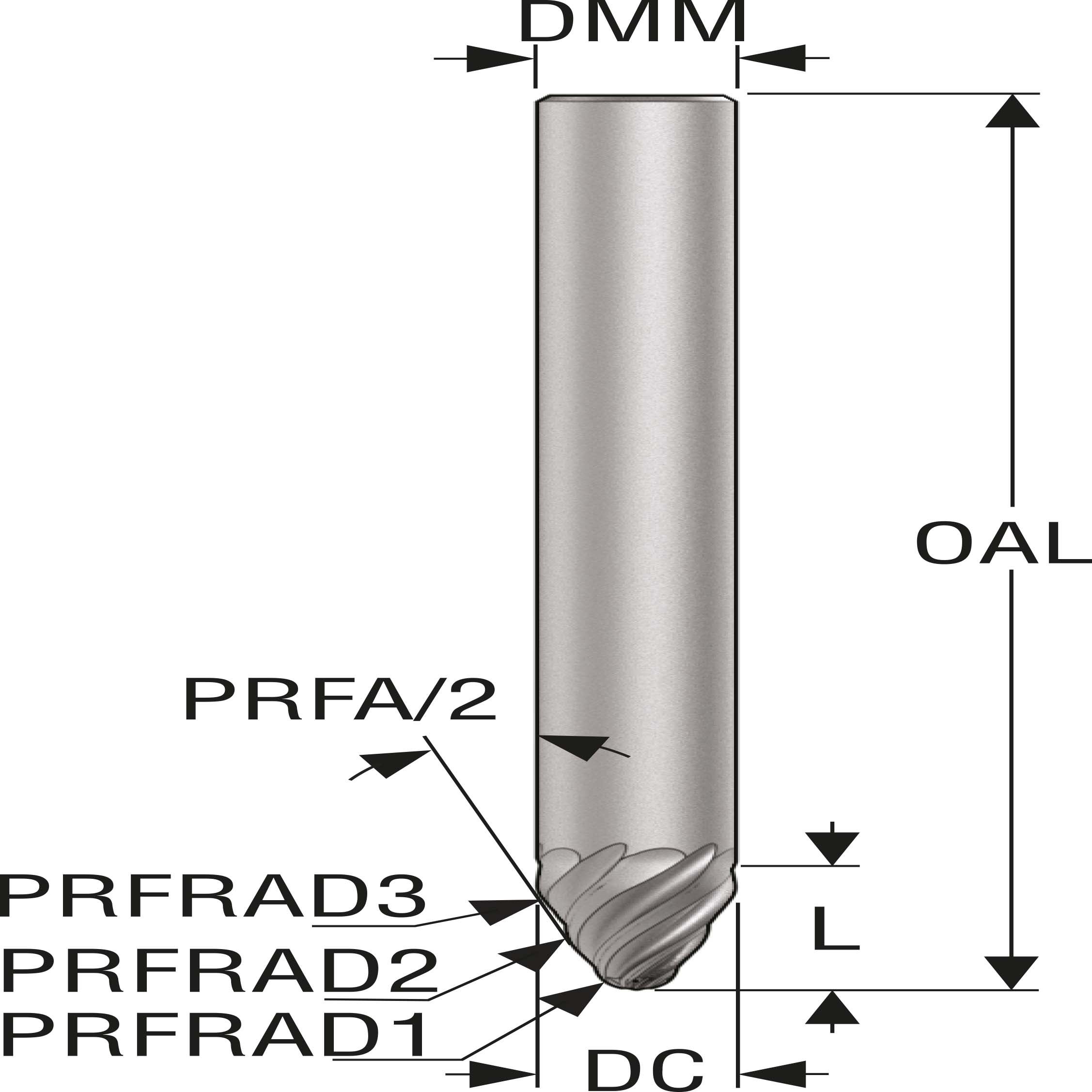 PINNFRÄS JH726100T2R2R050.0Z6, HXT