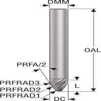 PINNFRÄS JH726100T2R2R050.0Z6, HXT