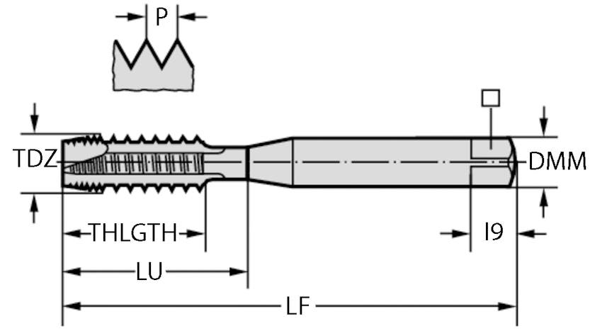 GÄNGTAPP P40310-M10
