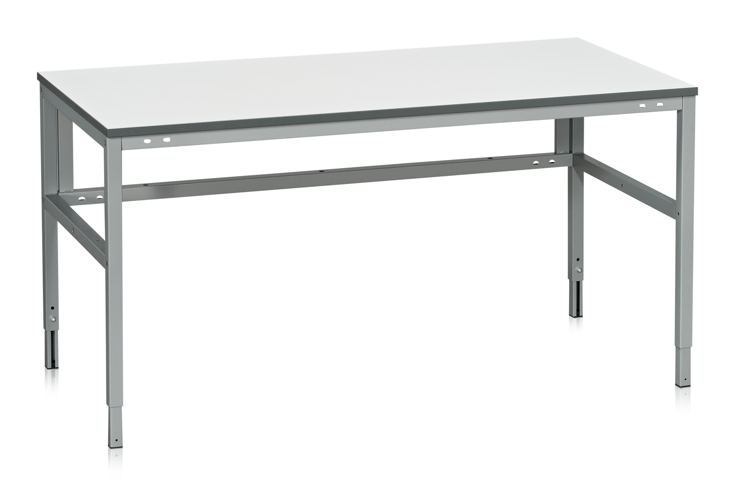 ARBETSBORD LD 300 LAMINAT 1200 X800 MM LJUSGRÅ RAL 7035