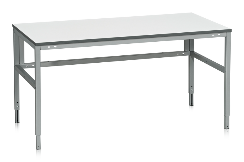 ARBETSBORD LD 300 LAMINAT 2000 X800 MM LJUSGRÅ RAL 7035
