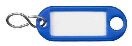 NYCKELBRICKA 55MM PLAST BLÅ