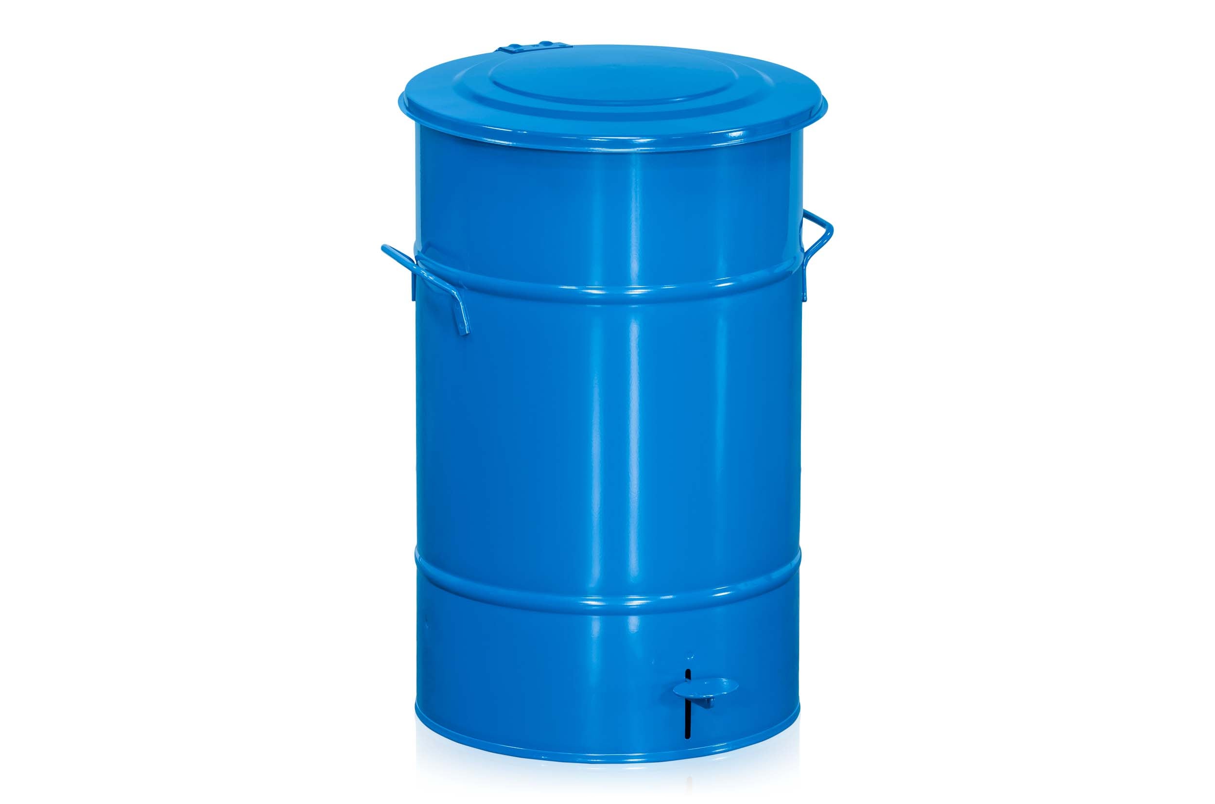 Avfallsbehållare 70 l inkl. Fo tpedal Blå