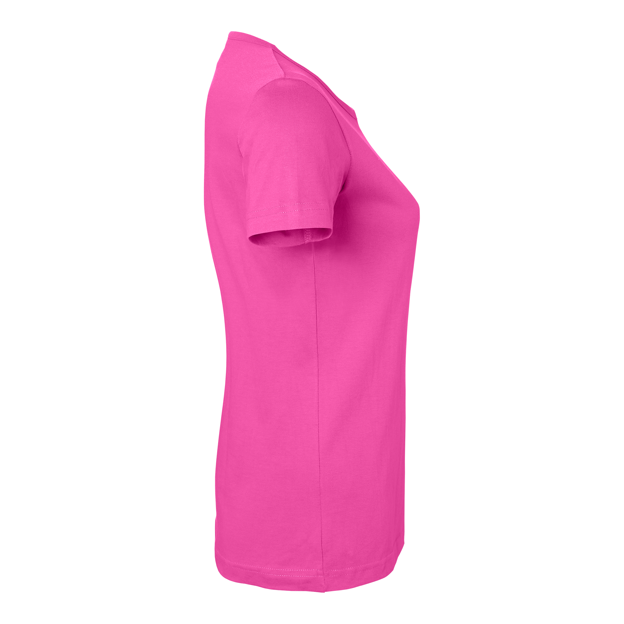 T-SHIRT VENICE GOTS CERISE XS