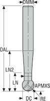 PINNFRÄS RADIE HM 160030-MEGA-64