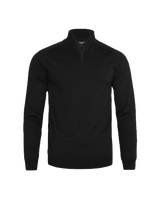 BRIGHTON 1/4-ZIP HERR SVART S