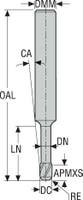 PINNFRÄS HM 910 4MM R0,2 MEGA 910040R020-MEGA