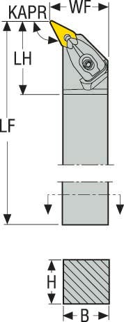 HÅLLARE DVPNR2525M16