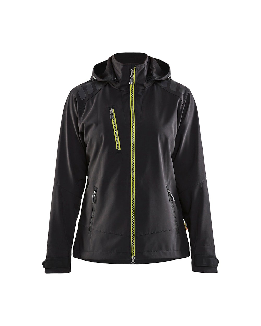 JACKA 47192513 SVART/GUL S