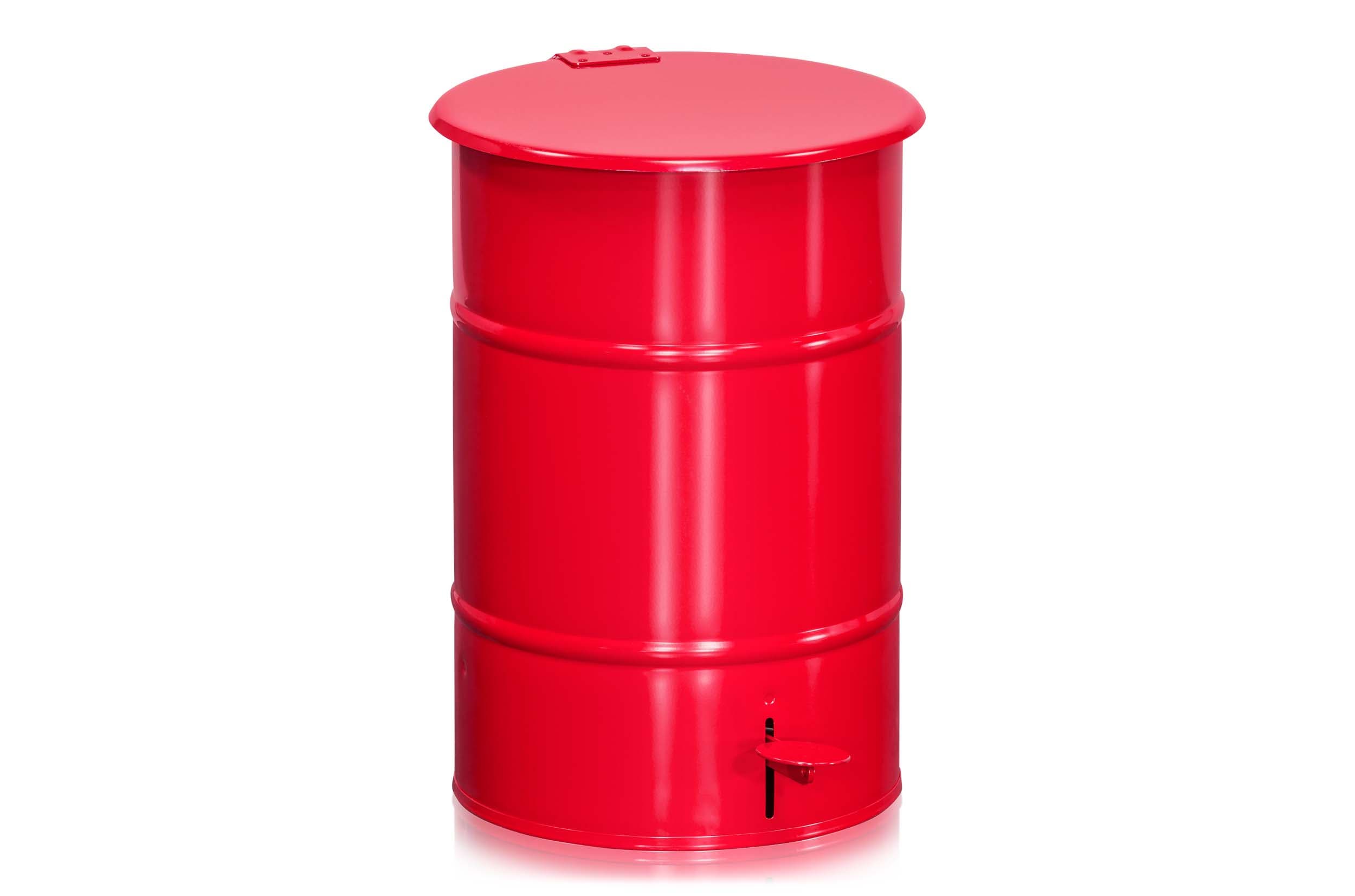 Avfallsbehållare 30 l inkl. Fo tpedal Röd