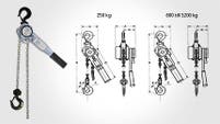 SPAKLYFTBLOCK LIFTIQ 250KG 1F LH=1,0M