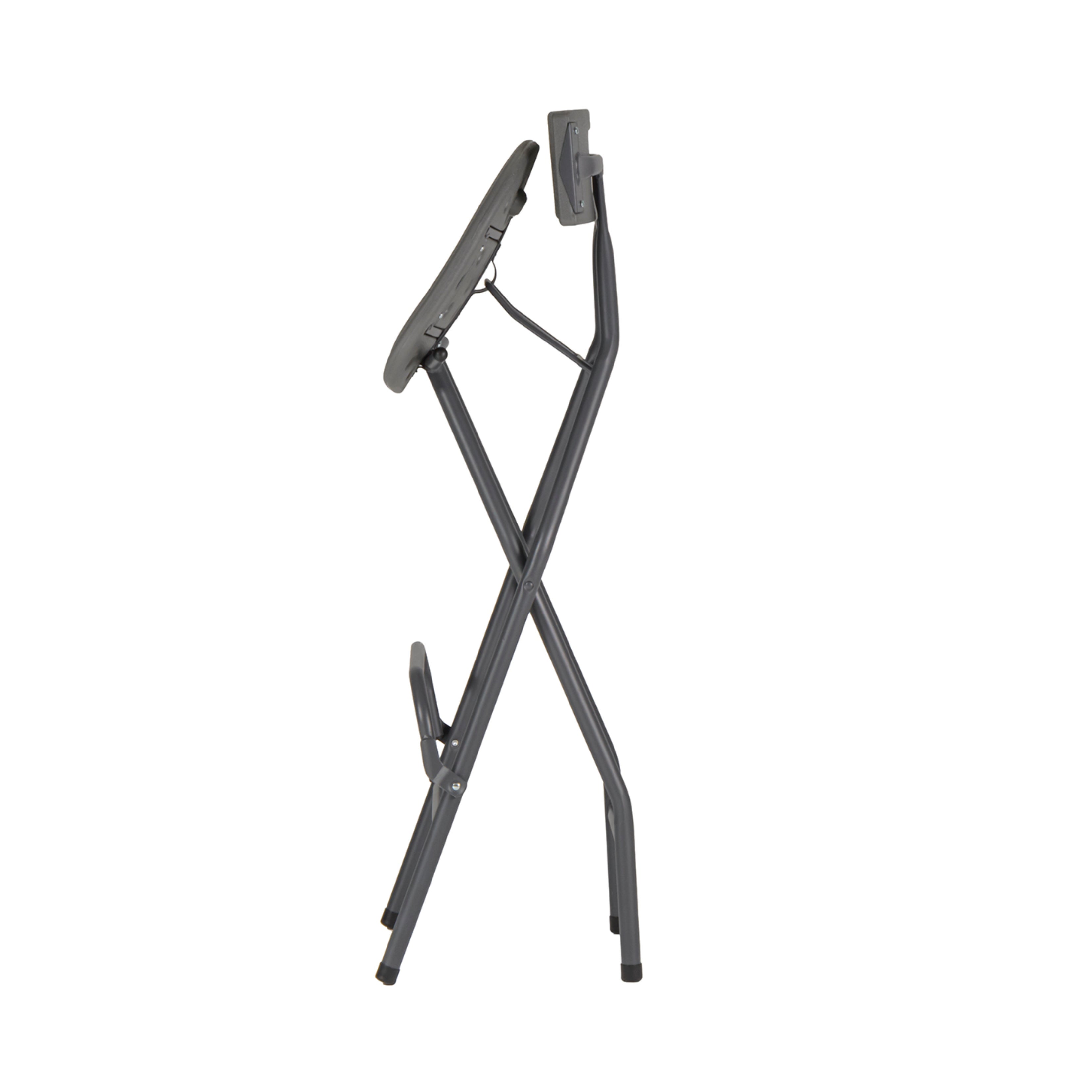 ALVAR STOOL, ZOWN NEW CLASSIC, FÄLLBAR STOL, MÖRKGRÅ SITS, M