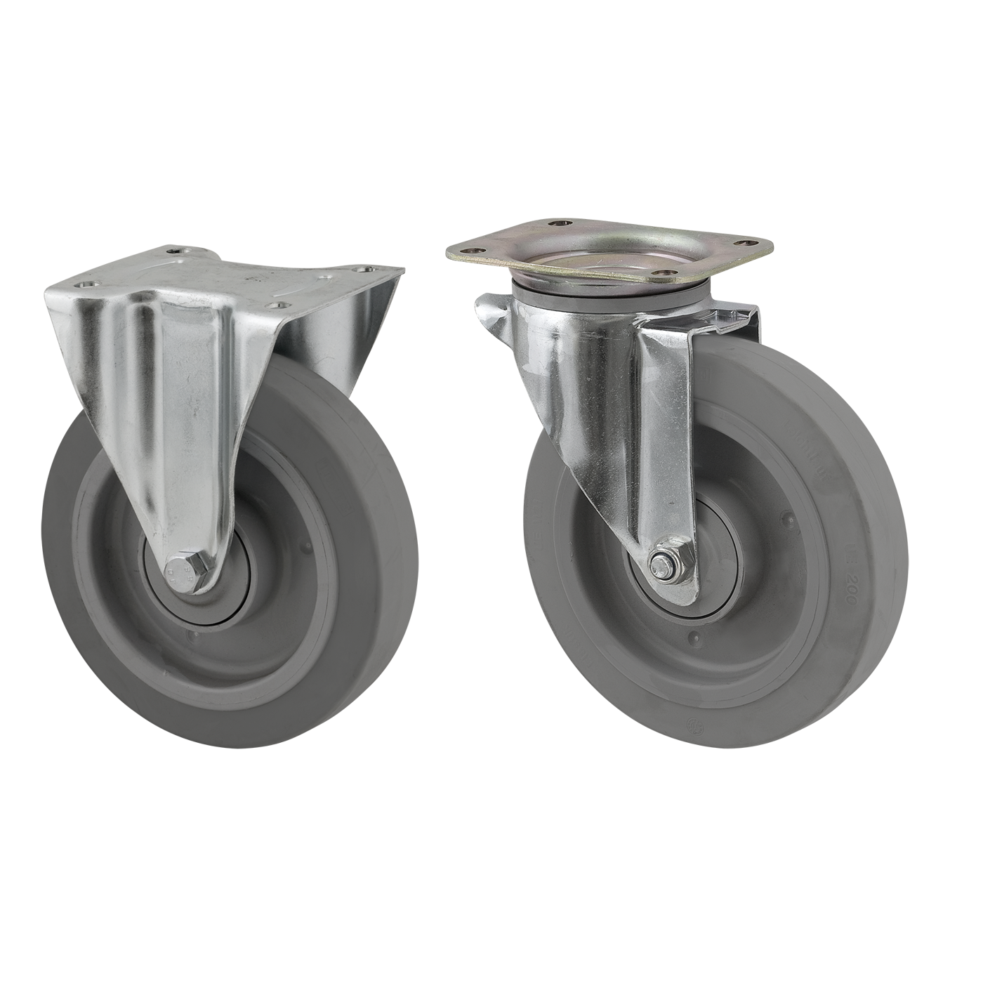 KÖP AV ELASTICHJUL 2 FASTA 2 L 200 MM