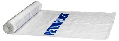 SOPSÄCK 10ST/RLE TRANSP. 240L Tryck Returplast 0,06mm