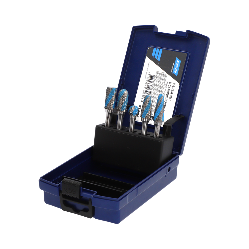 X-TREM CUT 5 CARBIDE BURRS KIT