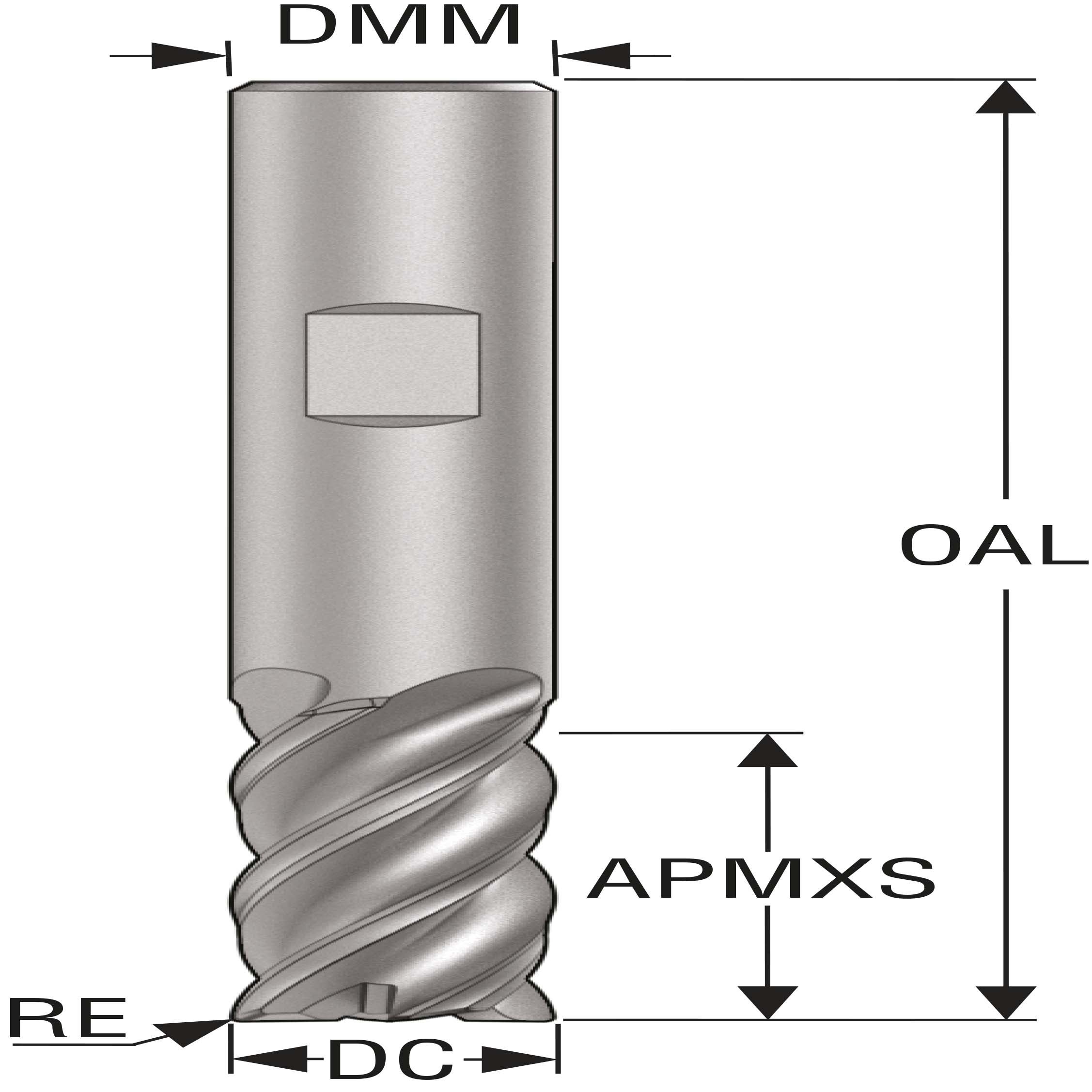 PINNFRÄS JHP751100D1R150.3Z4,H XT