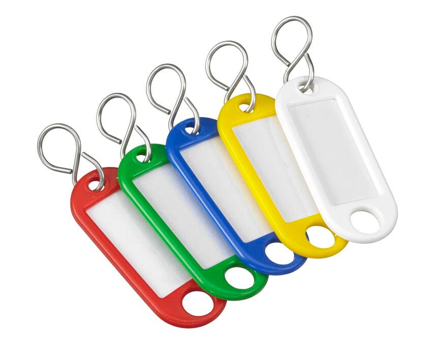 NYCKELBRICKA PLAST 5 FÄRGER