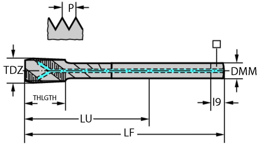 GÄNGTAPP EP2056342-M12 THL ECO PLUS