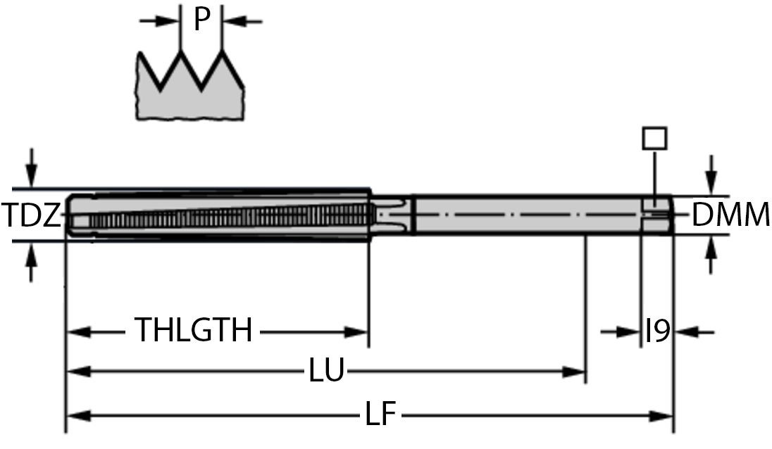 Gängtapp 29100-TR10X2