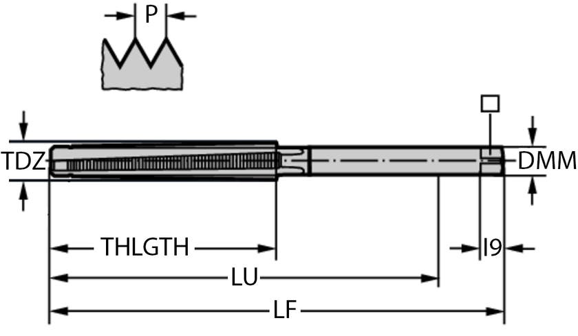 Gängtapp 29100-TR10X2