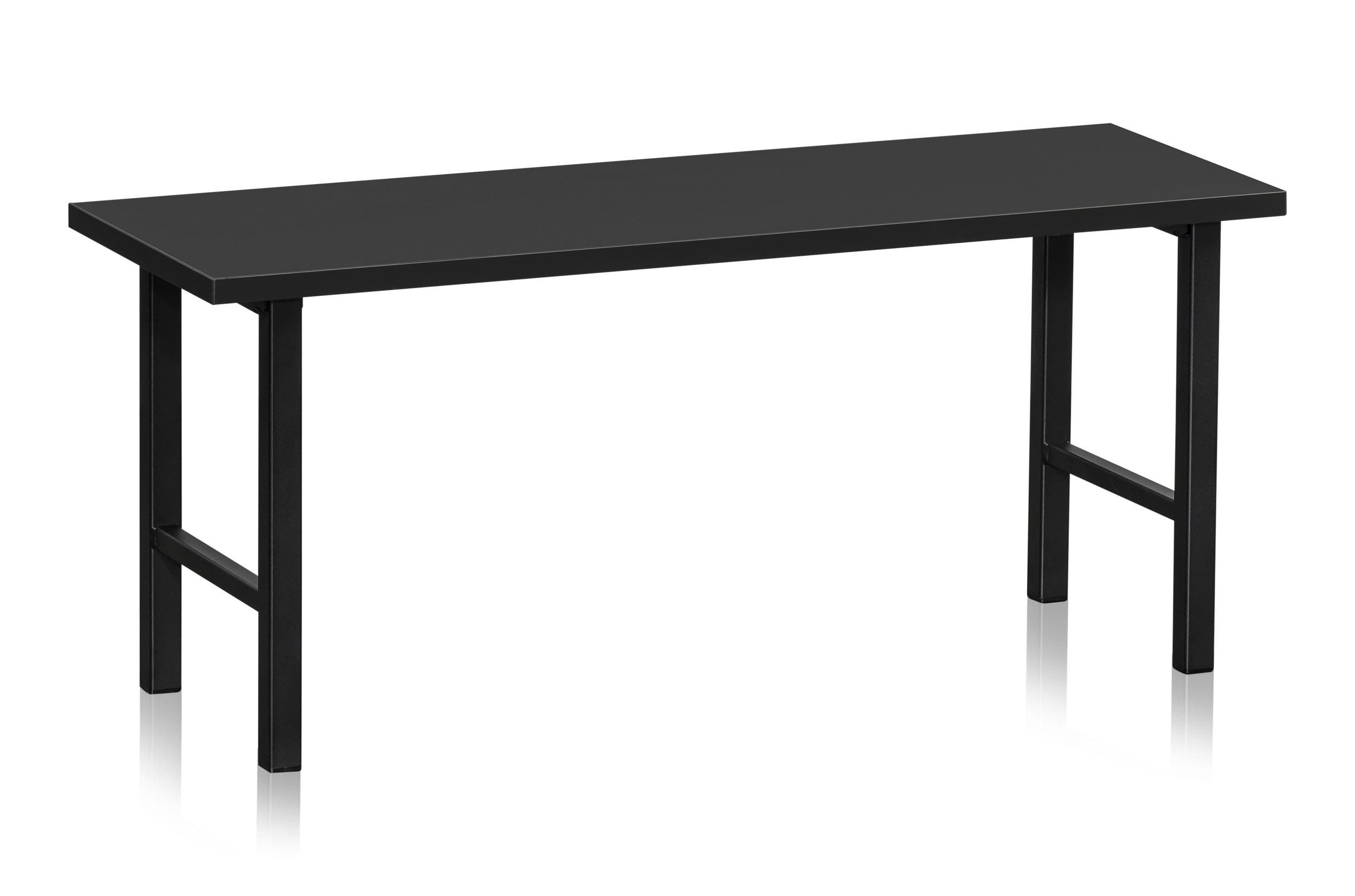 Sittbänk 1000 mm Svart Laminat