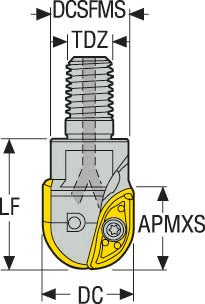 Fräs R218.20-01.25-16RE-28A