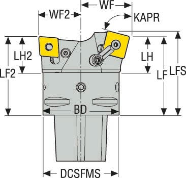 FRÄS C8-MSKNL4508019-PCLNR4508 016C