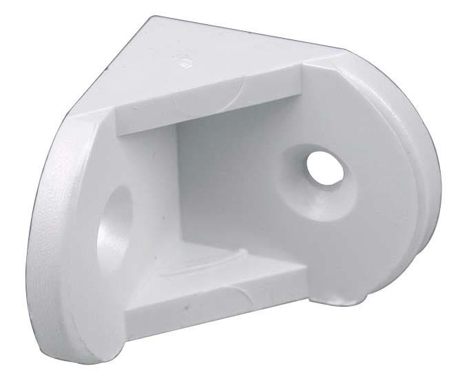 MÖBELVINKEL PLAST 27X27MM