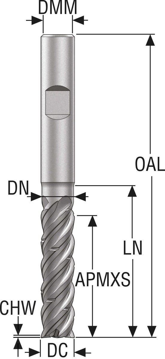 PINNFRÄS HM JS754160E3C.3Z4C-H XT