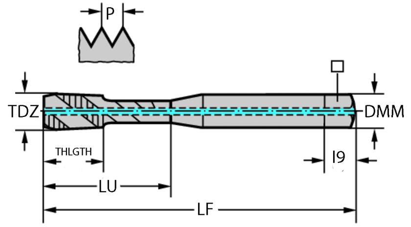 Gängtapp AEP2351312-UNF3/8 thl eco plus
