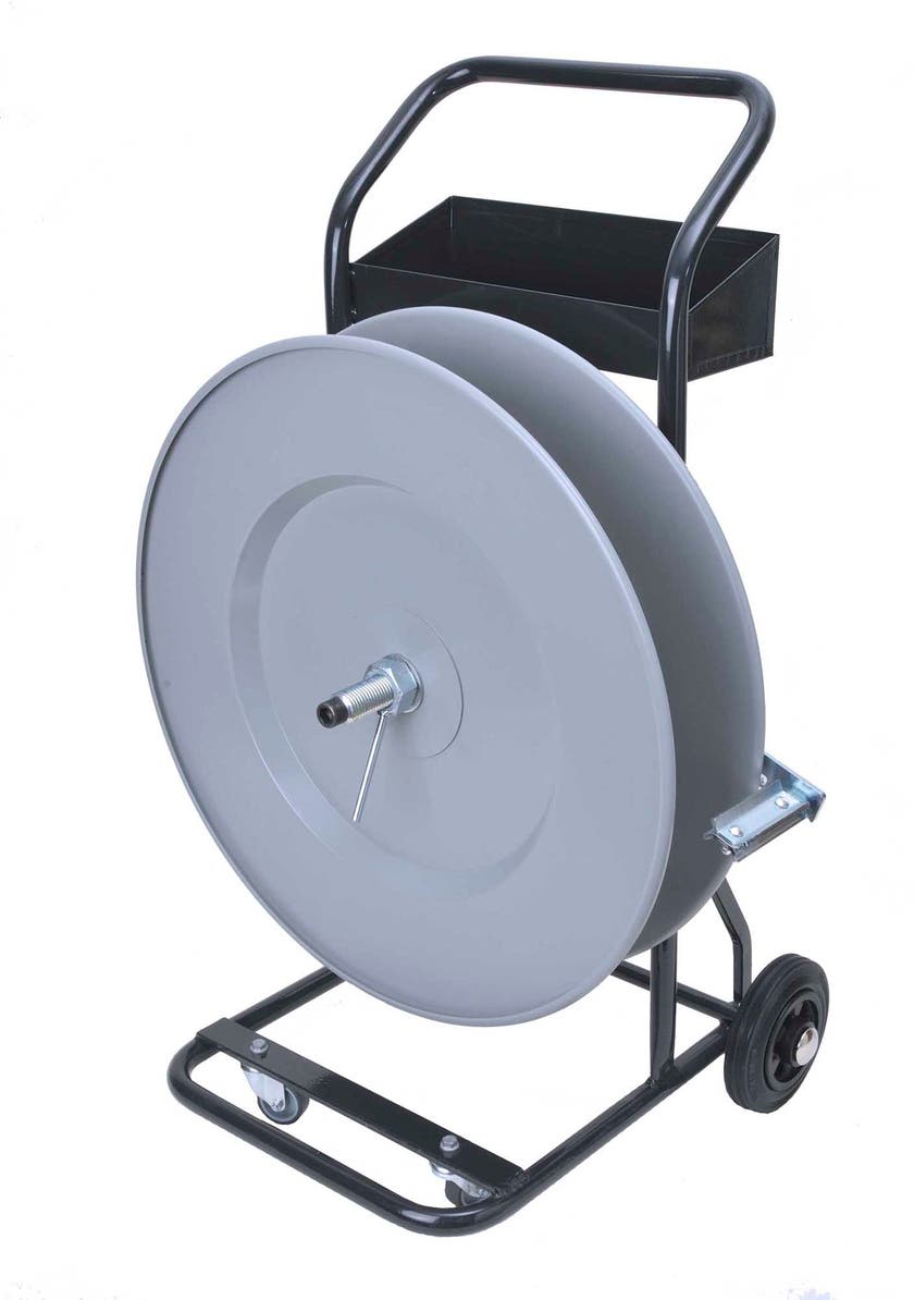 BANDAVRULL. STÅL/PLAST AR-406 406 MM MED HYLLA