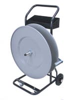 BANDAVRULL. STÅL/PLAST AR-406 406 MM MED HYLLA