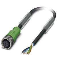 KABEL M12 10M HONA RAK 5-POL SAC-5P-10,0-PUR/M12FS