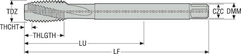 TAPP MTH-M16X2.00ISO6H-BC-P002 -A