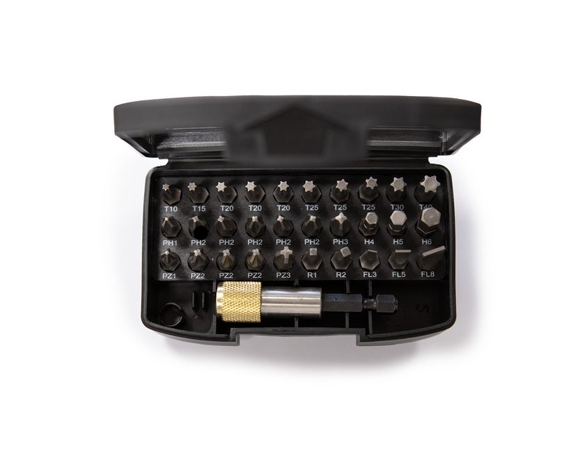 Bitsbox 31delar svart Göhlins