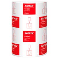 Handtorkrulle 1-lag Vit 20,5/1 Katrin S 12rl/krt 448257