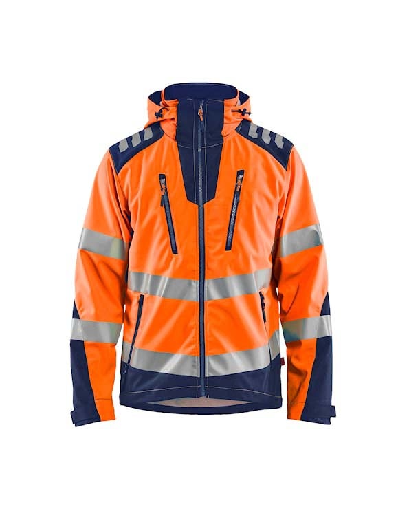 JACKA 44912513 ORANGE/MARIN 3XL