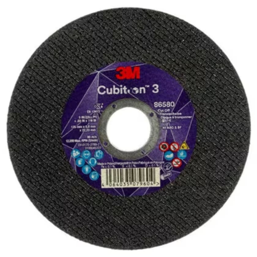 KAPSKIVA 125MMX0.8 MM 86580 CUBITRON 3