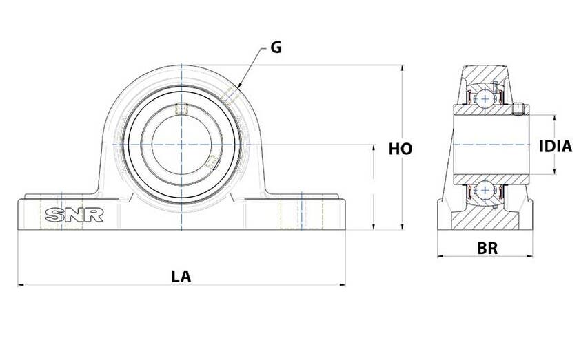 LAGERENHET SNR UCP201
