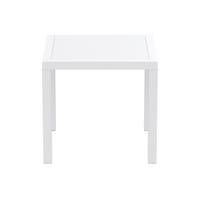 Ares bord 80x80, vit