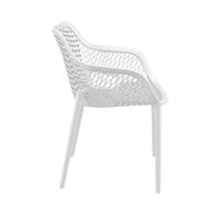 AIR XL STAPELBAR FÅTÖLJ, VIT