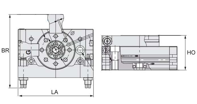 VRIDBORD MSQB30H3 MED EXTERNA STÖTDÄMPA