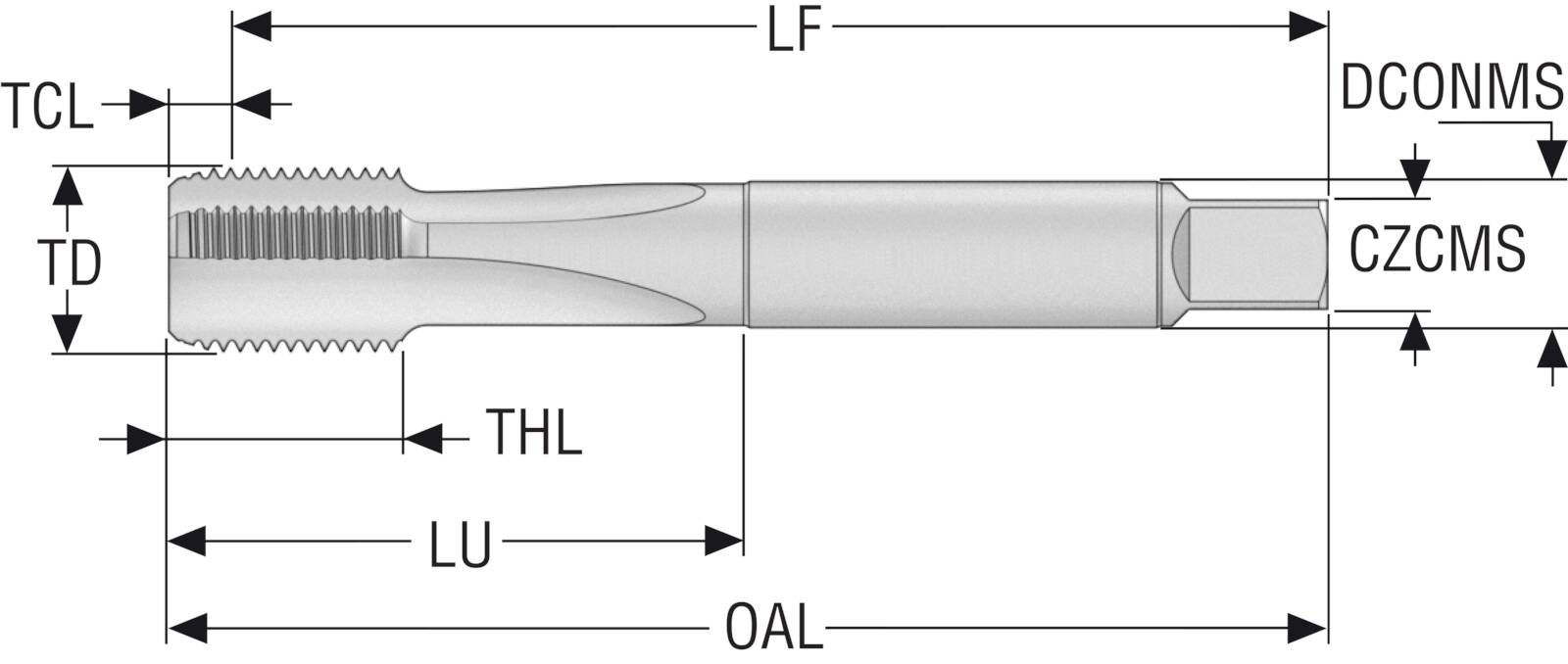 Gängtapp T32-SN21C09-1-11-11R