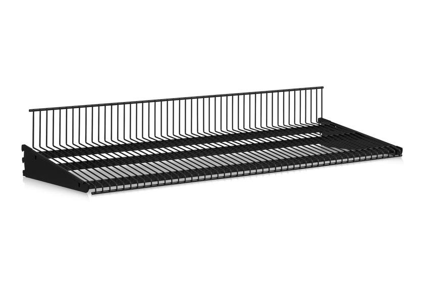 Trådhyllplan 900x400 mm Svart