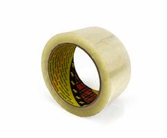 PACKTEJP 50MMX66M 3M KLAR TYSTAVRULLAD - UVBEST 309