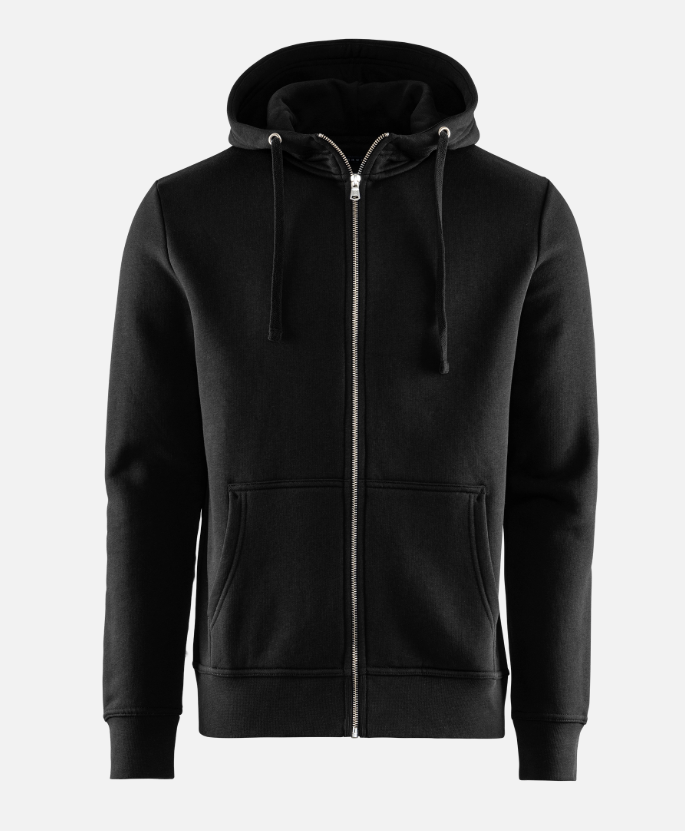 ALFIE ZIP HOOD BLACK 5XL